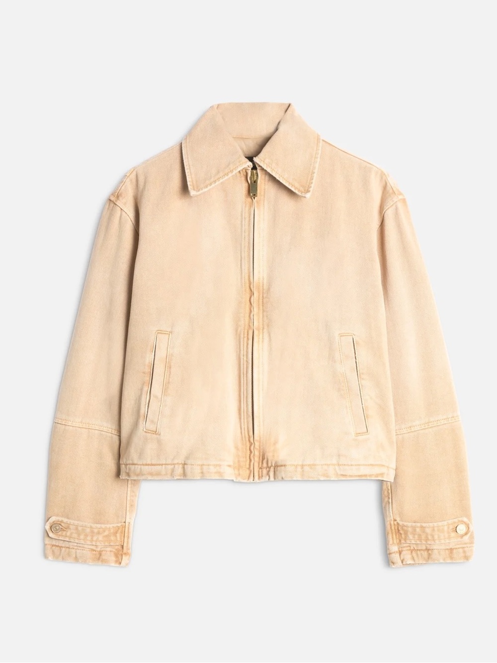7 For All Mankind Workwear Jacket Tan Sandune NWT